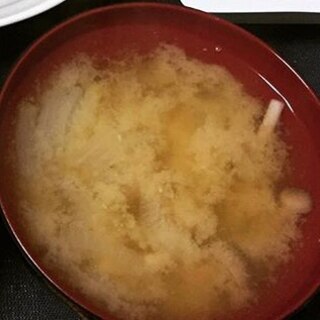 玉ねぎ入り味噌汁